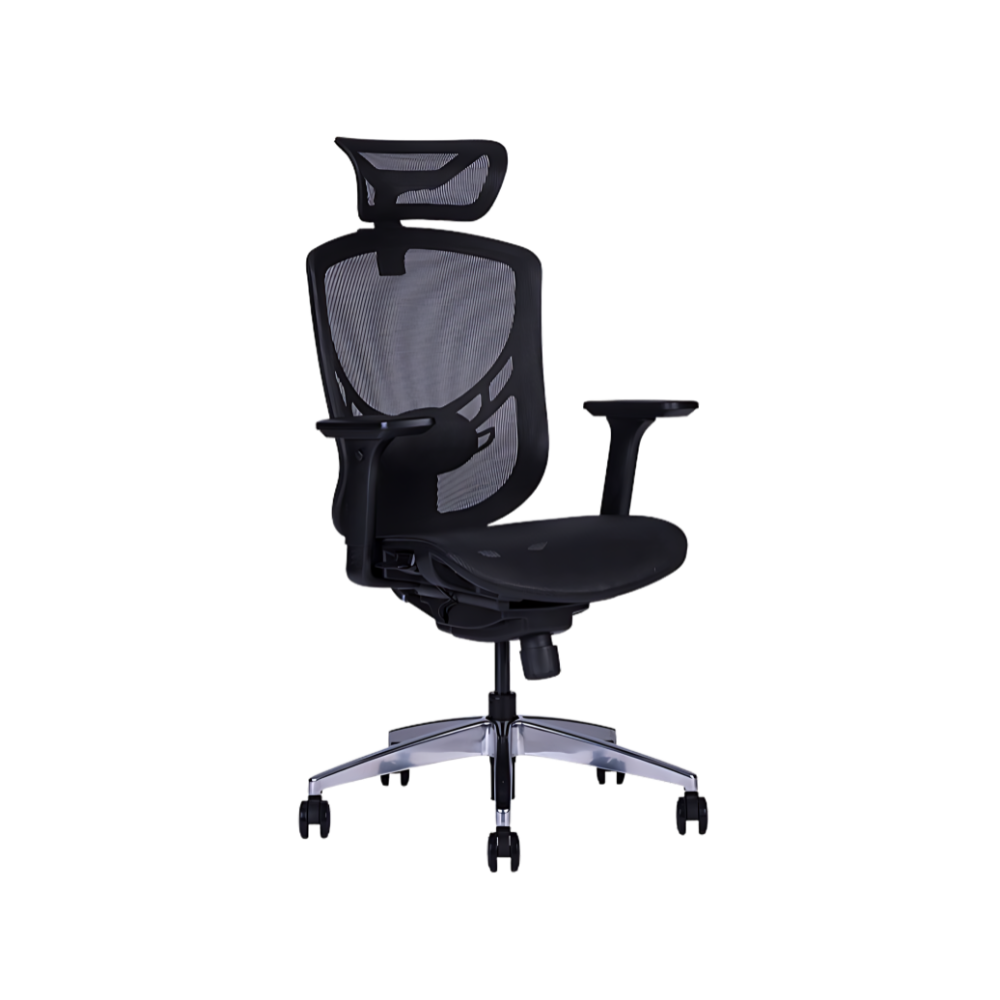 Descubre nuestras elegantes y ergonómicas sillas directivas modelo ACCESS con respaldo alto. Ideales para oficinas que buscan confort y estilo en sus espacios de trabajo.