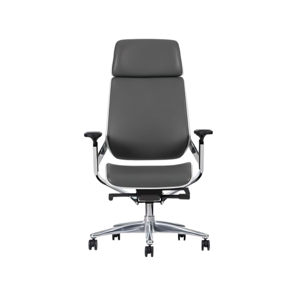 Descubre las elegantes sillas directivas modelo BOSS WHITE de Aura Muebles de Guadalajara. Diseño contemporáneo, confort y sofisticación para oficinas ejecutivas.