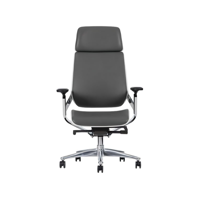 Descubre las elegantes sillas directivas modelo BOSS WHITE de Aura Muebles de Guadalajara. Diseño contemporáneo, confort y sofisticación para oficinas ejecutivas.