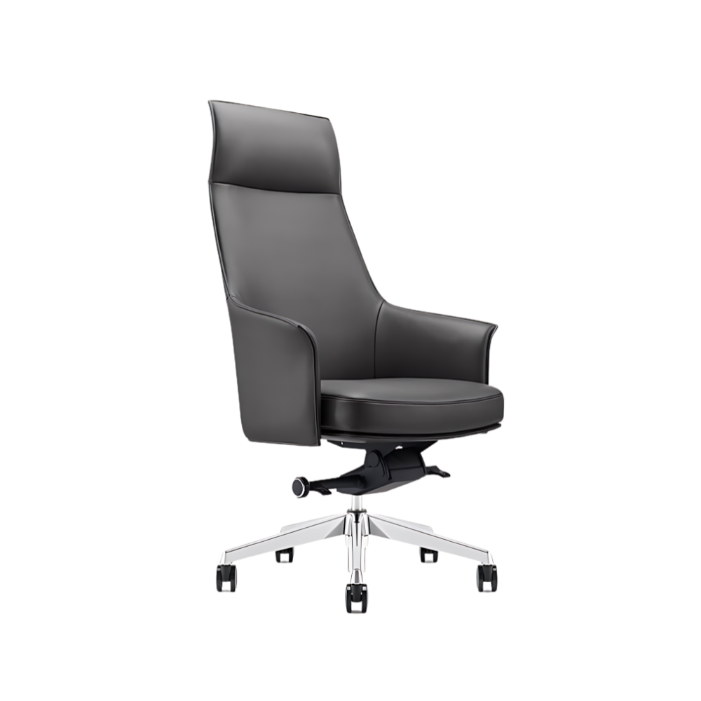 Descubre las sillas directivas modelo Dream Respaldo Alto de Aura Muebles. Combina elegancia y ergonomía para ofrecerte soporte excepcional en tu entorno laboral.