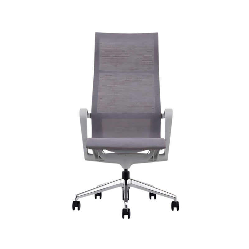 Descubre las sillas directivas EVOLUTION respaldo alto en color gris de Aura Muebles. Combina comodidad, elegancia y durabilidad para oficinas ejecutivas.