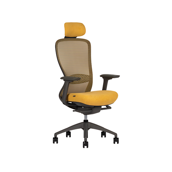 Descubre las sillas directivas modelo OMEGA RESPALDO ALTO de Aura Muebles. Diseño sofisticado y ergonómico que ofrece confort y estilo para oficinas ejecutivas.