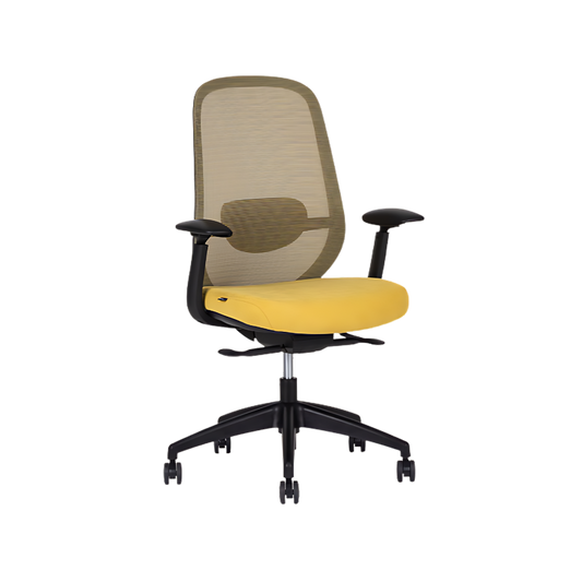 Descubre las sillas directivas modelo SPIRIT BLACK RESPALDO BAJO de Aura Muebles. Diseño contemporáneo, ergonómico y elegante para oficinas y espacios ejecutivos.