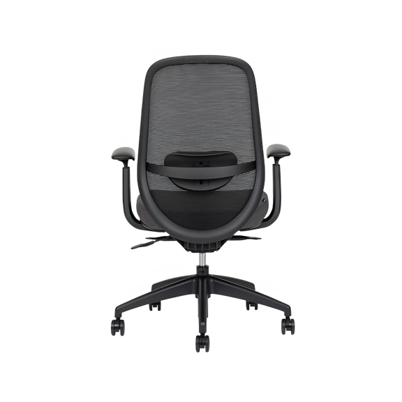 Las sillas directivas SPIRIT EXPRESS BLACK RESPALDO BAJO de Aura Muebles combinan diseño moderno y ergonomía. Ideal para áreas de recepción, salas de espera y reuniones dinámicas.