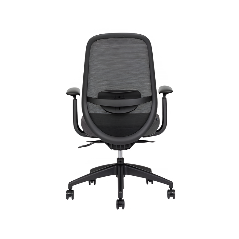 Las sillas directivas SPIRIT EXPRESS BLACK RESPALDO BAJO de Aura Muebles combinan diseño moderno y ergonomía. Ideal para áreas de recepción, salas de espera y reuniones dinámicas.