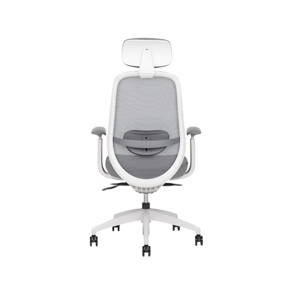 Descubre la silla de dirección SPIRIT EXPRESS WHITE RESPALDO ALTO de Aura Muebles. Sofisticado diseño ergonómico para oficinas ejecutivas y espacios modernos.