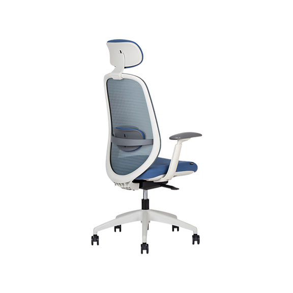 Encuentra la silla de dirección ideal para tu oficina ejecutiva en Aura Muebles. El modelo SPIRIT WHITE RESPALDO ALTO combina comodidad, estilo y durabilidad.