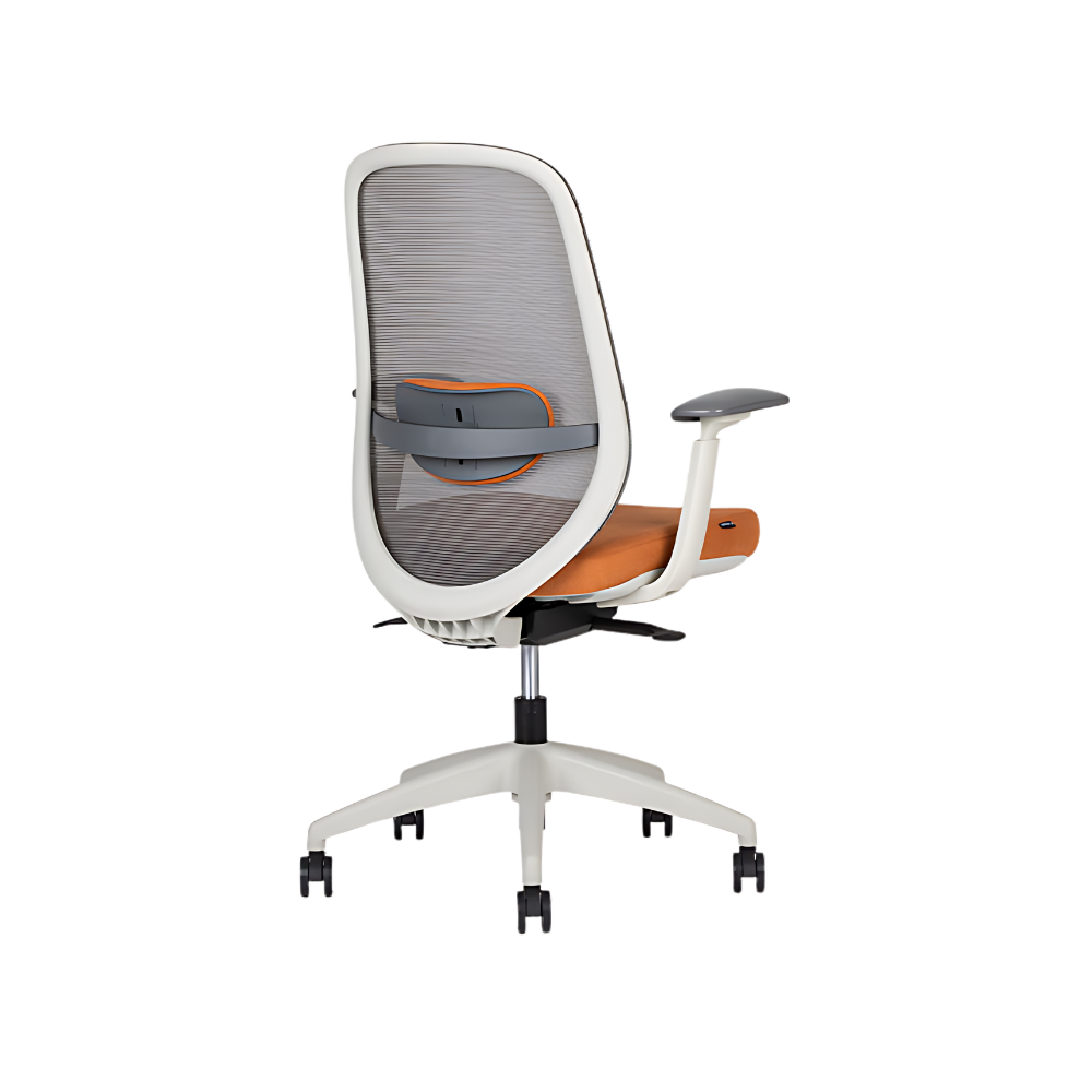 Encuentra las mejores sillas directivas modelo SPIRIT WHITE RESPALDO BAJO en Aura Muebles. Combina ergonomía y diseño moderno para oficinas ejecutivas y espacios corporativos elegantes.