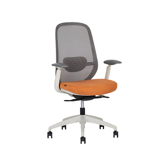 Encuentra las mejores sillas directivas modelo SPIRIT WHITE RESPALDO BAJO en Aura Muebles. Combina ergonomía y diseño moderno para oficinas ejecutivas y espacios corporativos elegantes.