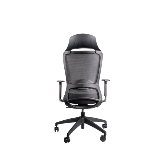 La silla ejecutiva WICKER OHE-140, está diseñada para ofrecer más comodidad y adecuar la postura para mejora su productividad. Conócela en Aura Muebles.
