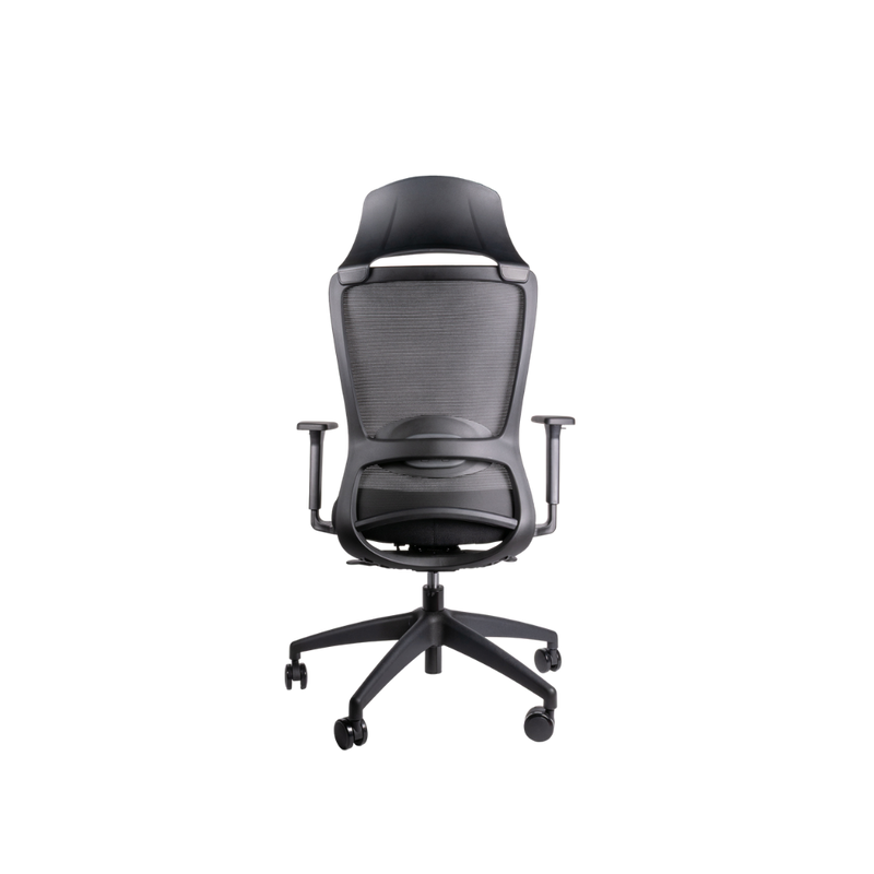 La silla ejecutiva WICKER OHE-140, está diseñada para ofrecer más comodidad y adecuar la postura para mejora su productividad. Conócela en Aura Muebles.