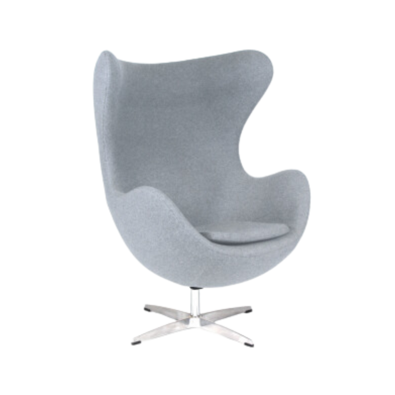 Disfruta de la comodidad y el estilo moderno del sillón EGG EN TELA. Con su diseño ergonómico, este sillón ofrece un soporte óptimo para la espalda y el cuello, y está tapizado en una suave y duradera tela que lo hace perfecto para relajarse y descansar después de un largo día. Convierte cualquier espacio en un oasis de confort con este sillón único Aura Muebles