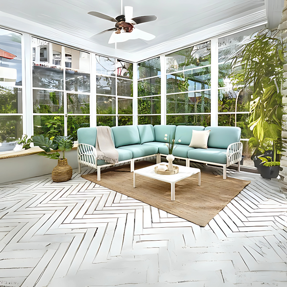 Sillón confortable Mueble en polipropileno de alta resistencia y duración para intemperie e interior resistente a los rayos ultravioleta (UV) y al ambiente salino asiento y respaldo acojinado con hule espuma laminado flexible Aura Muebles modelo OHM-7215-CN