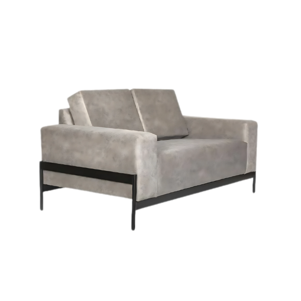 Sillón de visita de 2 plazas ARGOS-2P con diseño moderno y estructura resistente