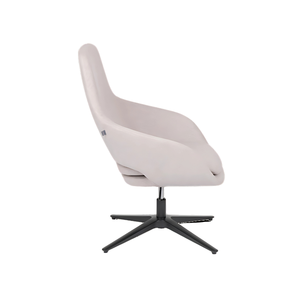 Descubre el sillón de visita contract modelo AURA BASE ALUMINIO de Aura Muebles. Diseño moderno y sofisticado para oficinas y salas de espera. ¡Transforma tu entorno con comodidad y elegancia!