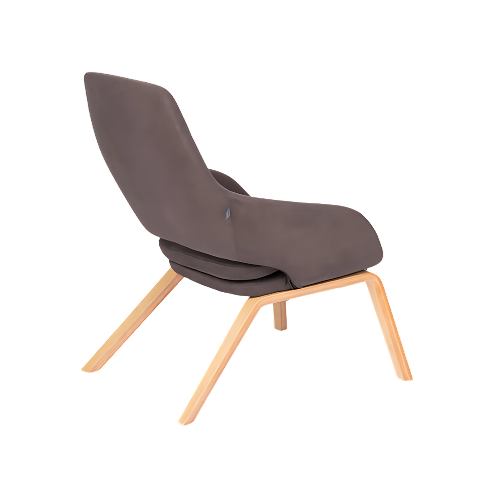 El sillón de visita contract modelo AURA BASE MADERA combina elegancia y confort, ideal para oficinas y salas de espera. ¡Eleva tu ambiente profesional con nuestra amplia gama de sillones de visita!.