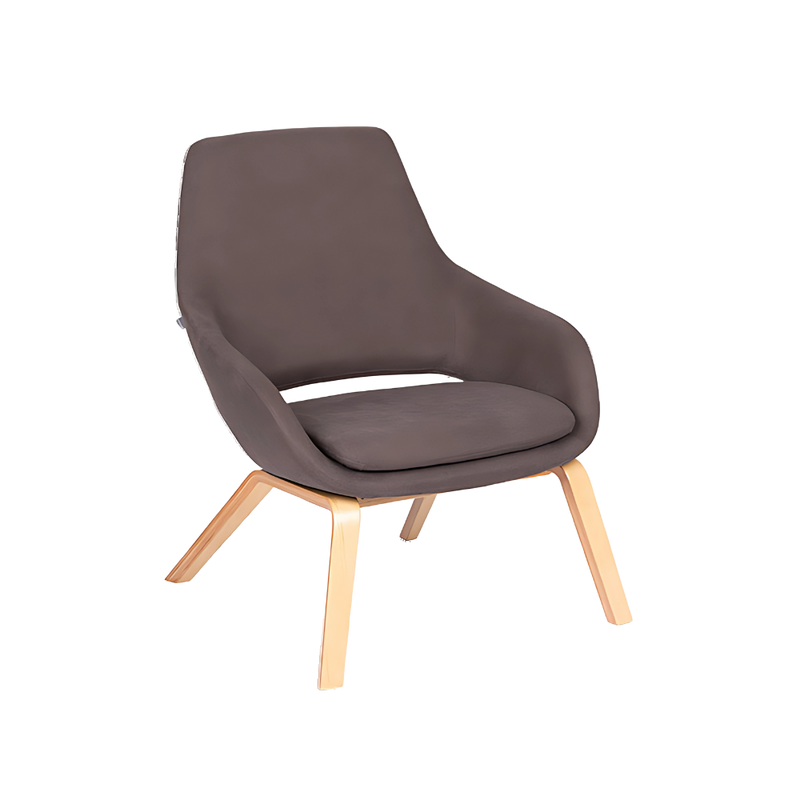 El sillón de visita contract modelo AURA BASE MADERA combina elegancia y confort, ideal para oficinas y salas de espera. ¡Eleva tu ambiente profesional con nuestra amplia gama de sillones de visita!.