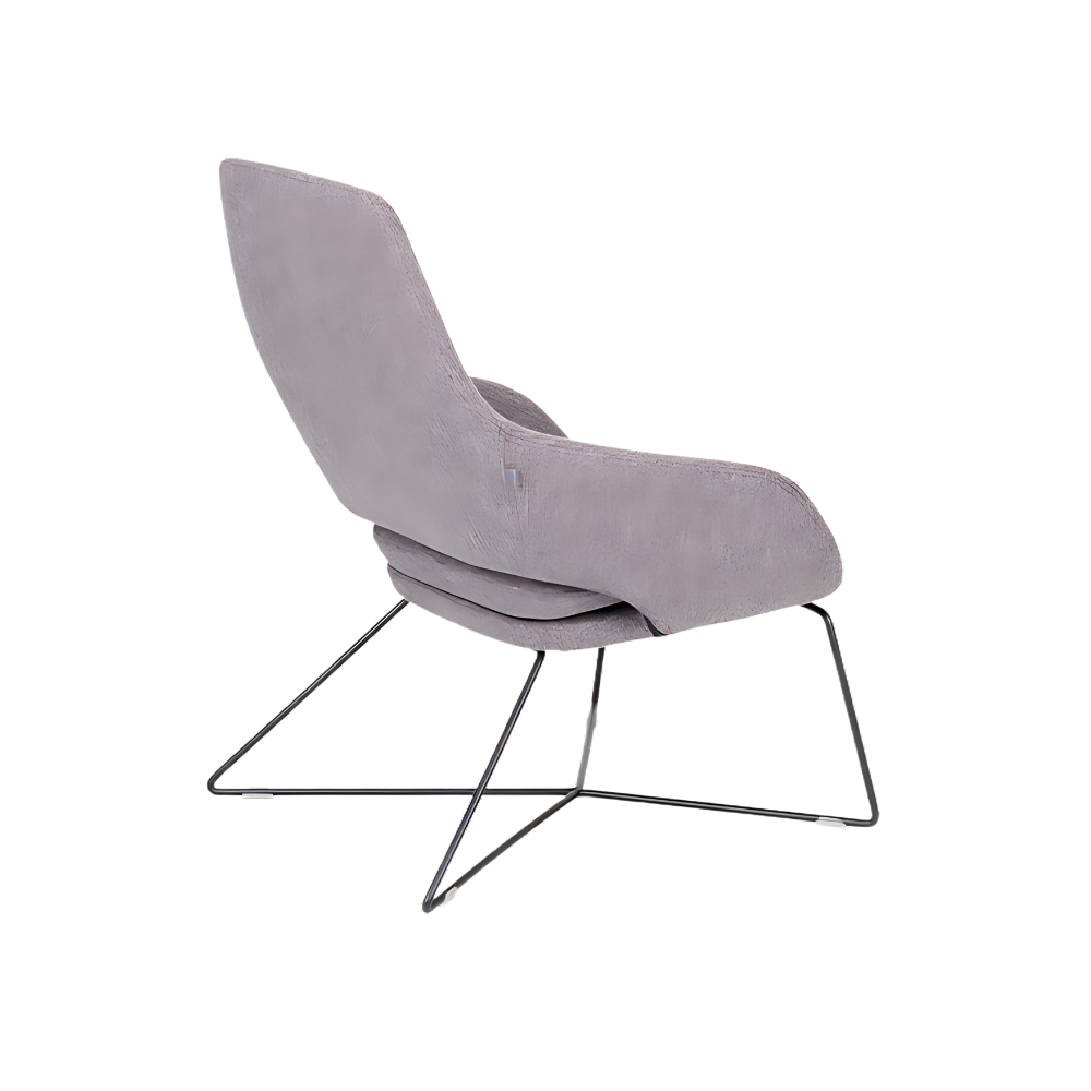 Descubre el sillón de visita contract modelo AURA TRINEO de Aura Muebles. Combina elegancia y funcionalidad con base trineo resistente. Ideal para oficinas que buscan estilo y confort.