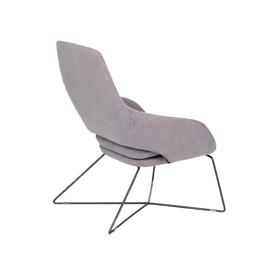 Descubre el sillón de visita contract modelo AURA TRINEO de Aura Muebles. Combina elegancia y funcionalidad con base trineo resistente. Ideal para oficinas que buscan estilo y confort.