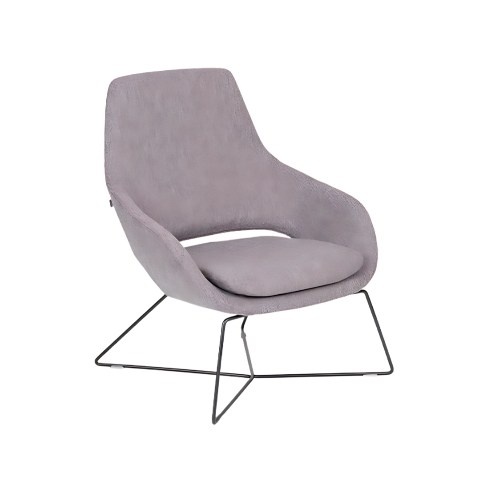 Descubre el sillón de visita contract modelo AURA TRINEO de Aura Muebles. Combina elegancia y funcionalidad con base trineo resistente. Ideal para oficinas que buscan estilo y confort.