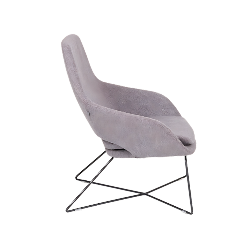 Descubre el sillón de visita contract modelo AURA TRINEO de Aura Muebles. Combina elegancia y funcionalidad con base trineo resistente. Ideal para oficinas que buscan estilo y confort.