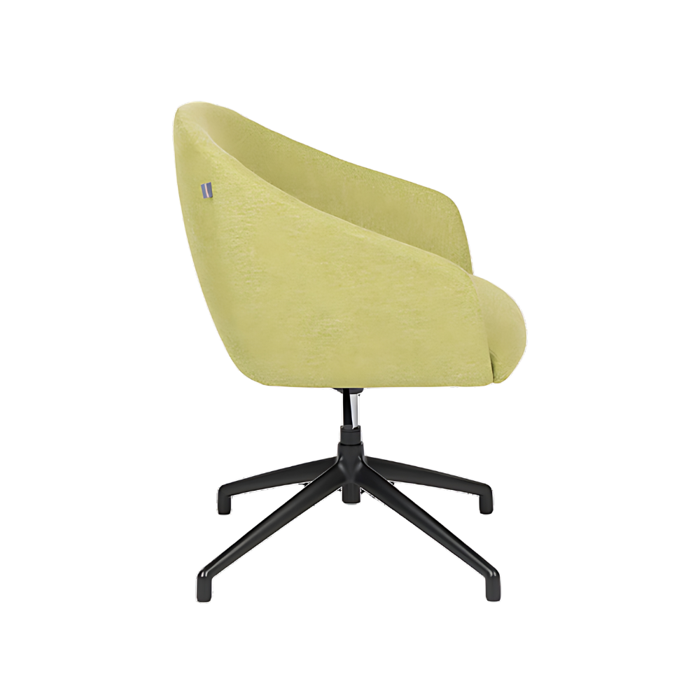 Descubre el sillón de visita contract modelo EDGE Spider de Aura Muebles. Con un diseño innovador y una base tipo araña, este sillón ofrece estilo moderno y comodidad excepcional para oficinas, salas de espera o reuniones.