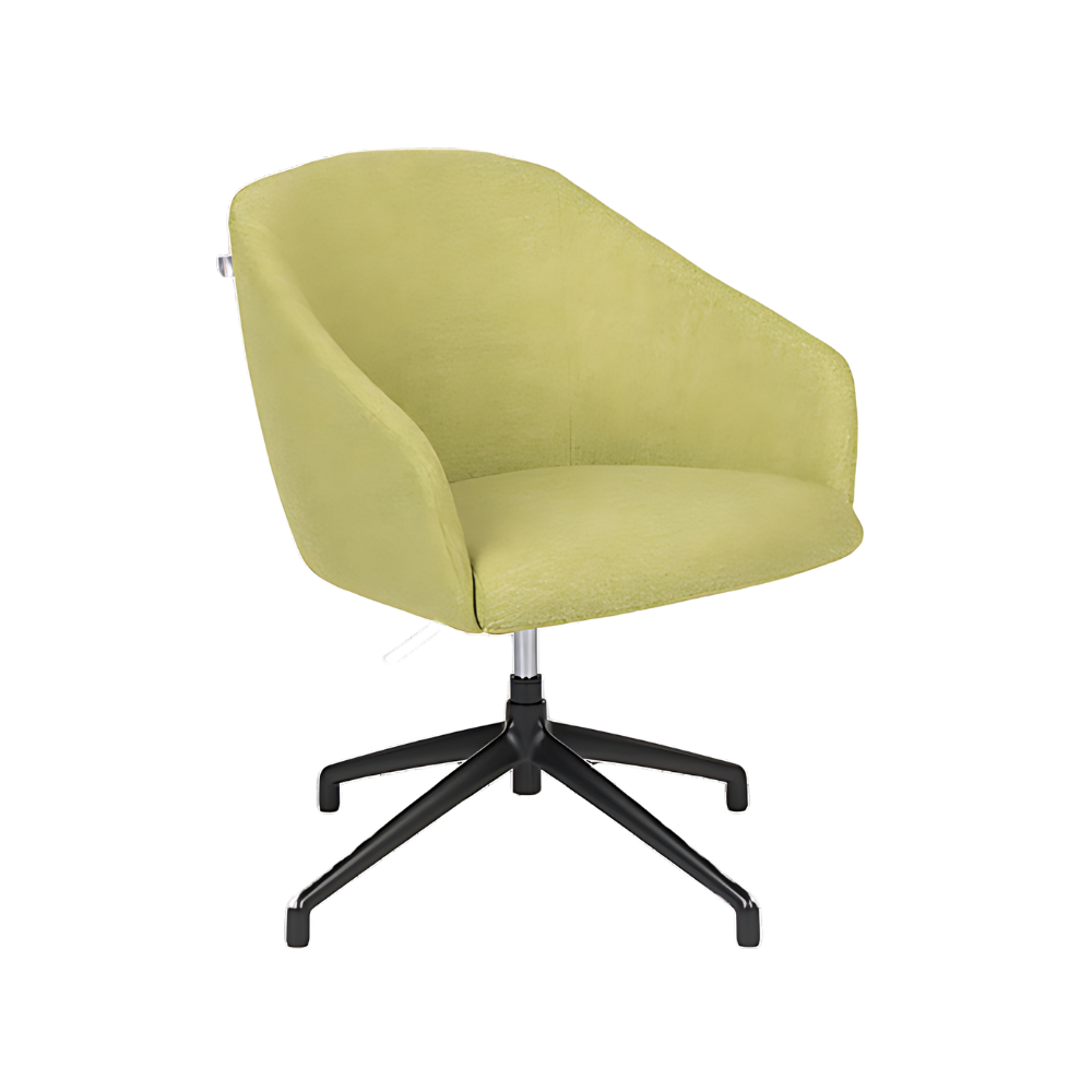 Descubre el sillón de visita contract modelo EDGE Spider de Aura Muebles. Con un diseño innovador y una base tipo araña, este sillón ofrece estilo moderno y comodidad excepcional para oficinas, salas de espera o reuniones.