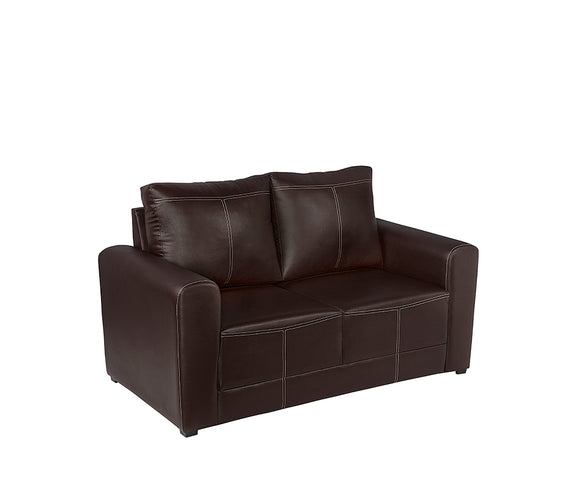 Sillón de visita PARMA-2P con diseño elegante y tapizado en color oscuro