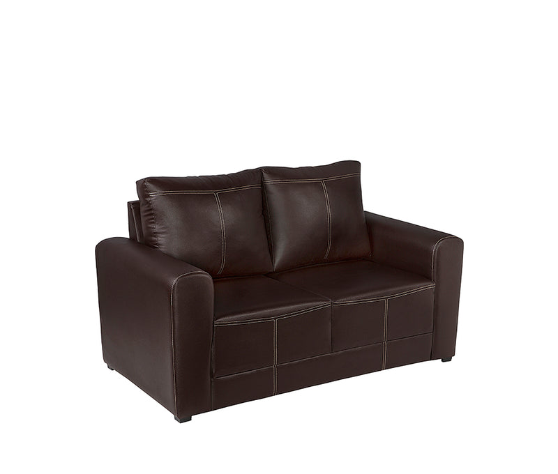 Sillón de visita PARMA-2P con diseño elegante y tapizado en color oscuro