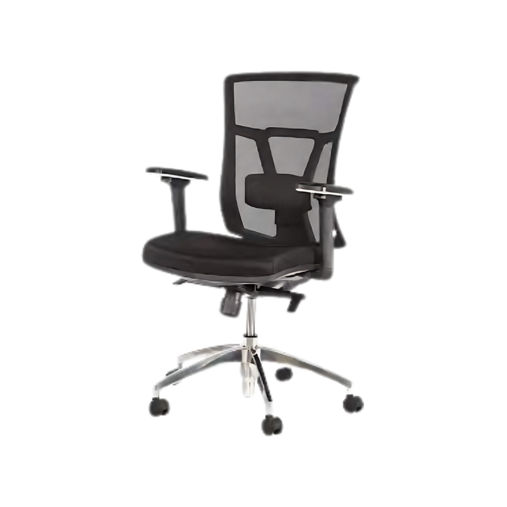Disfruta de la elegancia con nuestro sillón ejecutivo modelo DIN-S en Aura Muebles. La ergonomía de este sillón asegura una postura adecuada para largas horas de trabajo. 