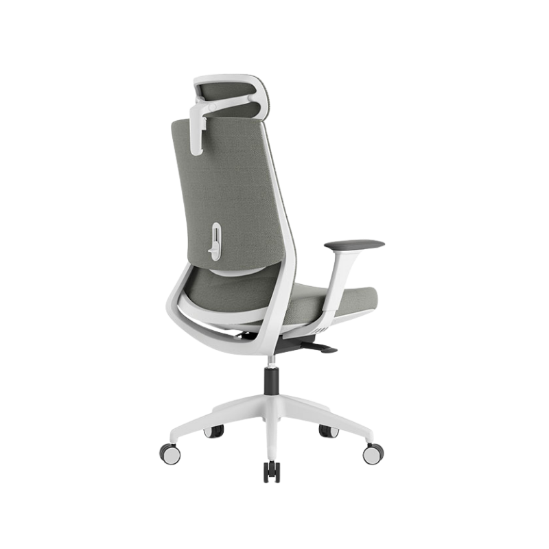 Compra el Sillón Ejecutivo Royal White respaldo alto: malla NeoMesh, cabecera 3D, brazos 4D y asiento en poliuretano. Diseño premium para oficinas modernas.