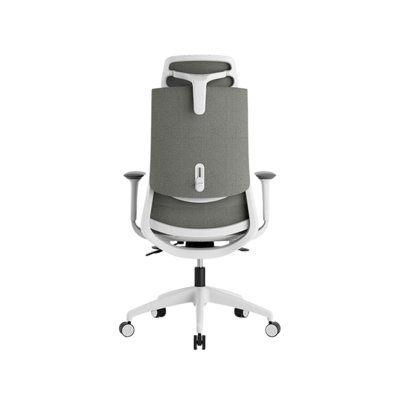 Compra el Sillón Ejecutivo Royal White respaldo alto: malla NeoMesh, cabecera 3D, brazos 4D y asiento en poliuretano. Diseño premium para oficinas modernas.