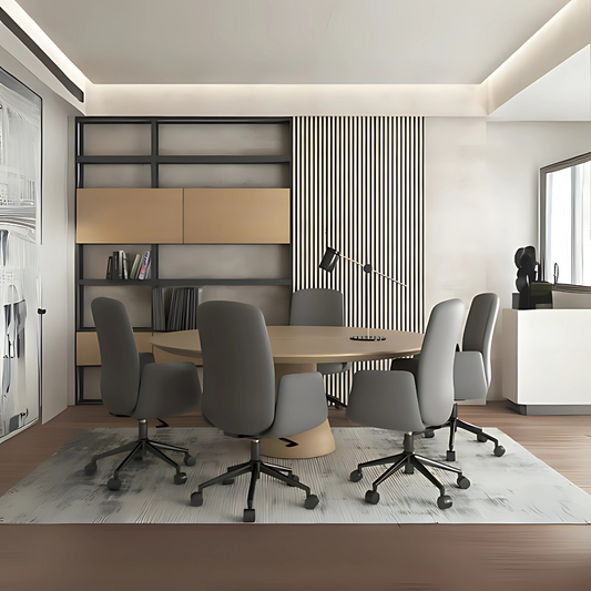 El sillón ejecutivo modelo YODO OHE-135 PLUS de Aura Muebles en Guadalajara ofrece comodidad excepcional para largas horas de trabajo.