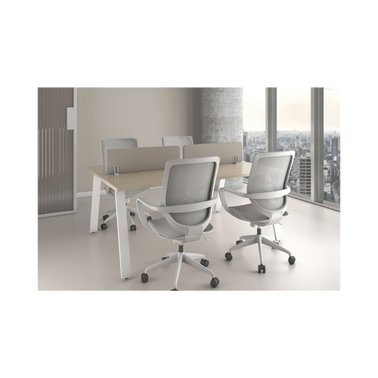 Silla operativa color Gris EVOLUTION Aura Muebles modelo OHE-99