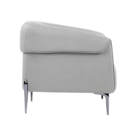 Sofá confortable AMELIA Estructura brazos y respaldo armazón en base a madera de haya natural de primera calidad en espesor de 40 mm Uniones fijas con adhesivo y grapas de acero fuentes brazos y respaldos con recubrimiento de espuma firme en poliuretano flexible Aura Muebles modelo OHM-41001