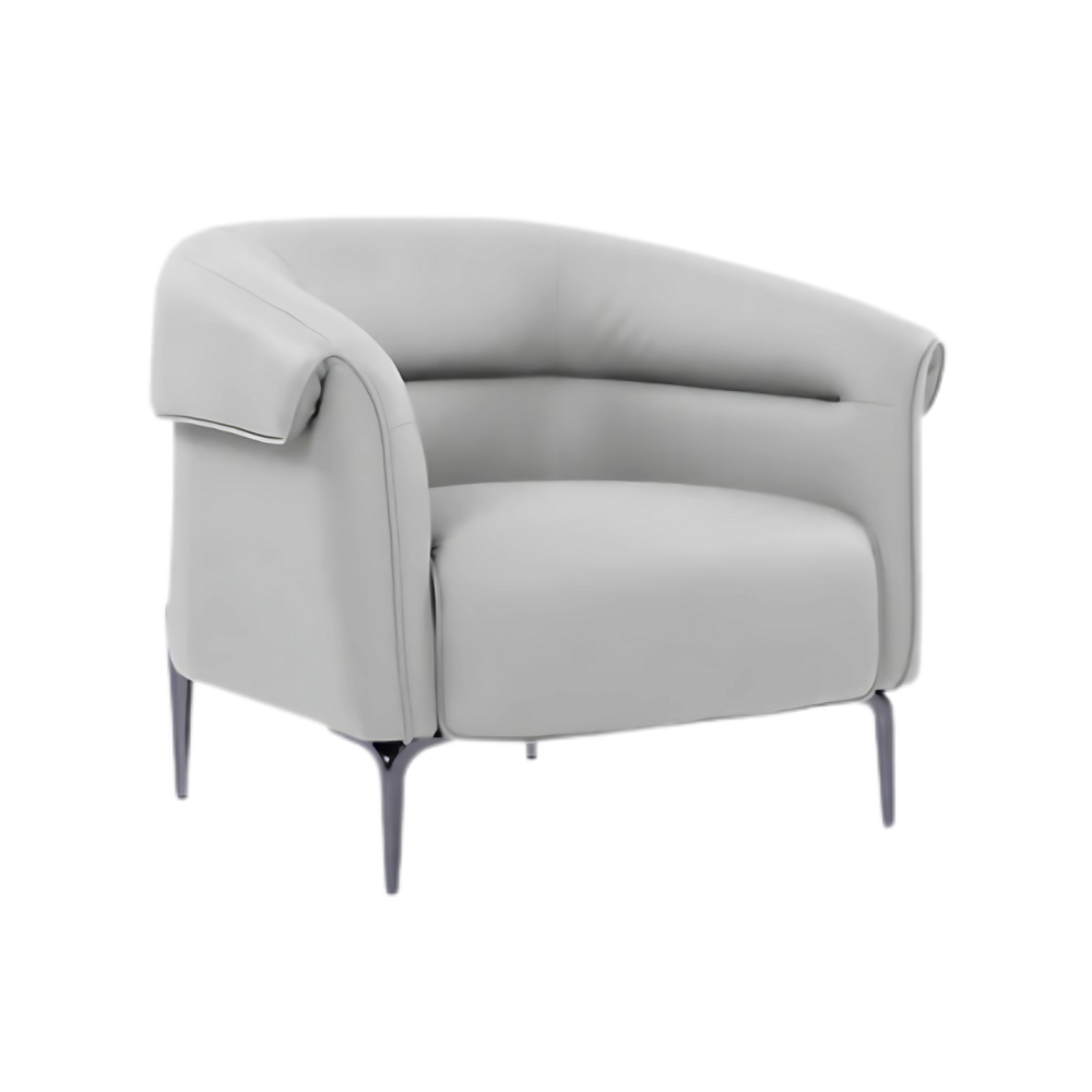 Sofá confortable AMELIA Estructura brazos y respaldo armazón en base a madera de haya natural de primera calidad en espesor de 40 mm Uniones fijas con adhesivo y grapas de acero fuentes brazos y respaldos con recubrimiento de espuma firme en poliuretano flexible Aura Muebles modelo OHM-41001