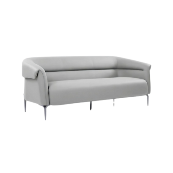 Sofá confortable AMELIA Armazón en base a madera de haya natural de primera calidad en espesor de 40 mm, Uniones fijas con adhesivo y grapas de acero fuentes brazos y respaldos con recubrimiento de espuma firme en poliuretano flexible Aura Muebles modelo OHM-41003
