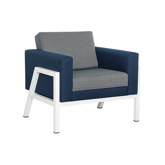 Sofá confortable Estructura en madera de pino solida de 21 mm. de primera calidad estructura ligada con bandastic rafia entretejida al resorte y bastidor para mayor firmeza Aura Muebles modelo ATENAS-1P