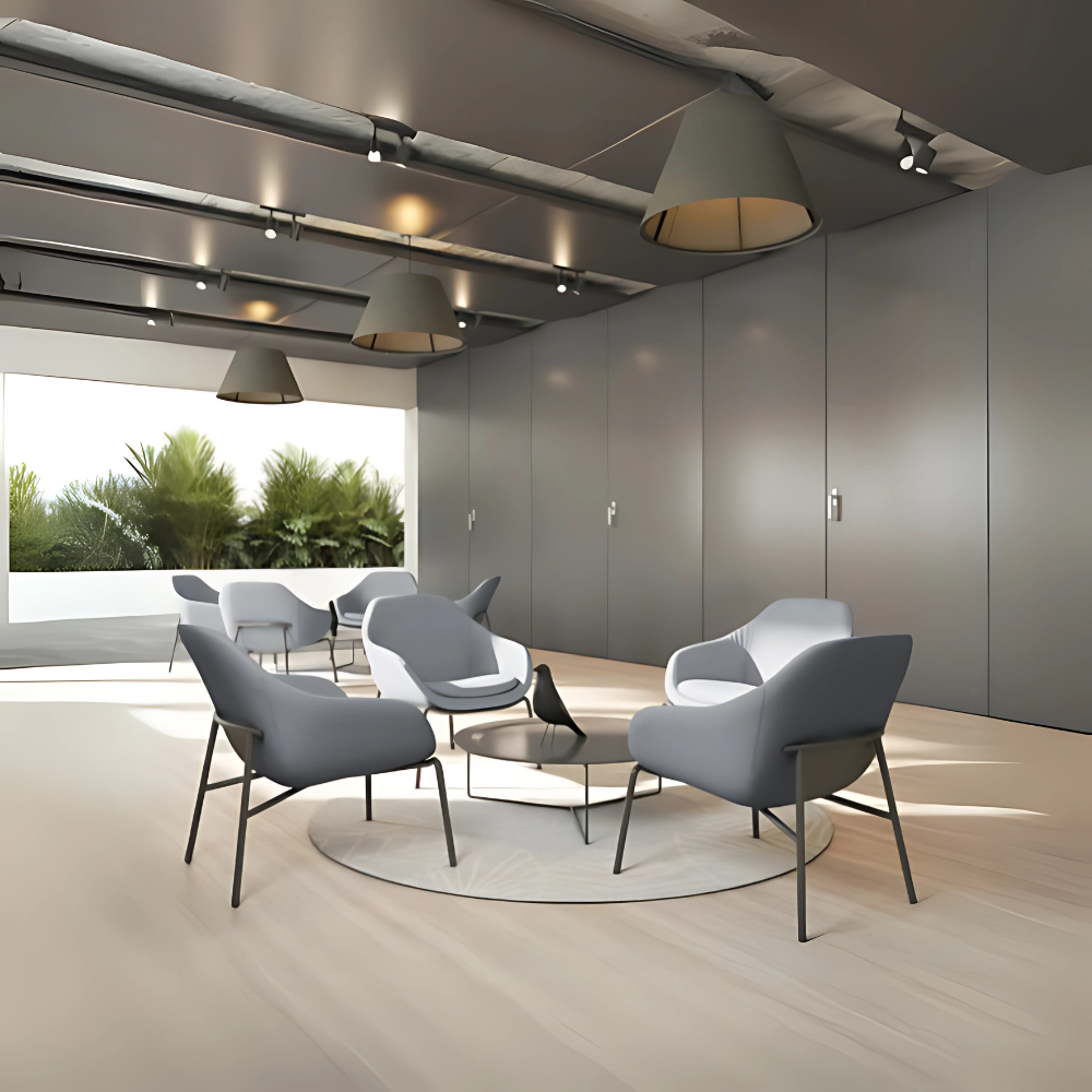 Sofá confortable FABRIZIA Armazón de respaldo y brazos interior en madera de triplay compuesto por diversas hojas con espesor de 12mm acojinado con hule espuma de poliuretano inyectado y dimensionada en 30 mm de espesor de alta densidad con retardante a la flama y de alta resistencia  Aura Muebles modelo OHV-125