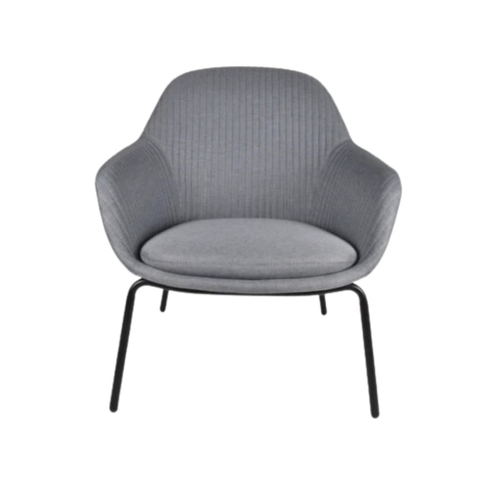 Sofá confortable FABRIZIA Armazón de respaldo y brazos interior en madera de triplay compuesto por diversas hojas con espesor de 12mm acojinado con hule espuma de poliuretano inyectado y dimensionada en 30 mm de espesor de alta densidad con retardante a la flama y de alta resistencia  Aura Muebles modelo OHV-125