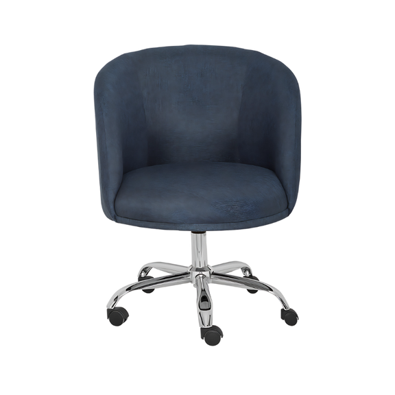 Sofá confortable Estructura de sino tubo de 60 cm. de diámetro con partes de madera de pino en la circunferencia parte baja terminada en bonfort base Cromada de 26" con rodajas en nylon color negro asiento y respaldo Tapizados en variedad de colores (consultar catalogo tapices) Aura Muebles modelo FLORENCIA-R