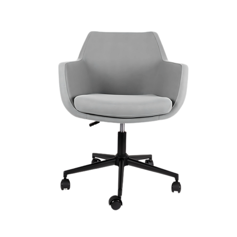 El Sofá Confortable TRIVOLI modelo OHE-2005 gris de Aura Muebles ofrece un cómodo asiento para tu hogar. Este sofá es perfecto para cualquier sala de estar.